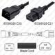 LinkIT Power Cable C20/C21 black 2.5m