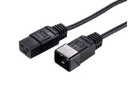 LinkIT strømkabel C19/C20 svart 10m