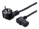 LinkIT strømkabel CEE 7/7 - C13 svart 2m