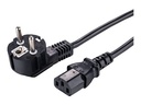 LinkIT power cable CEE 7/7 - C13 black 1m