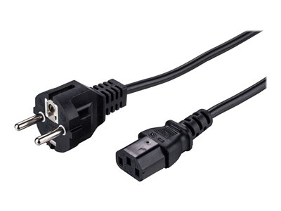 LinkIT power cable CEE7/7-C13 black 0.5m