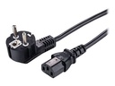 LinkIT strømkabel CEE 7/7 - C13 svart 5m