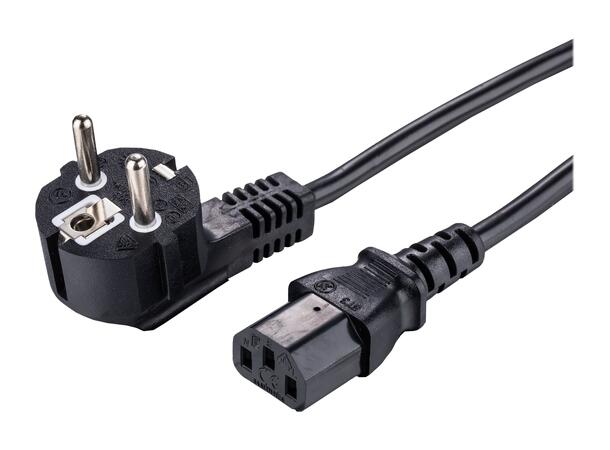 LinkIT power cable CEE 7/7-C13 black 0.5m