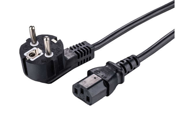 LinkIT power cable CEE 7/7 - C13 black 2m