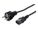 LinkIT strømkabel CEE 7/7 - C13 svart 3m