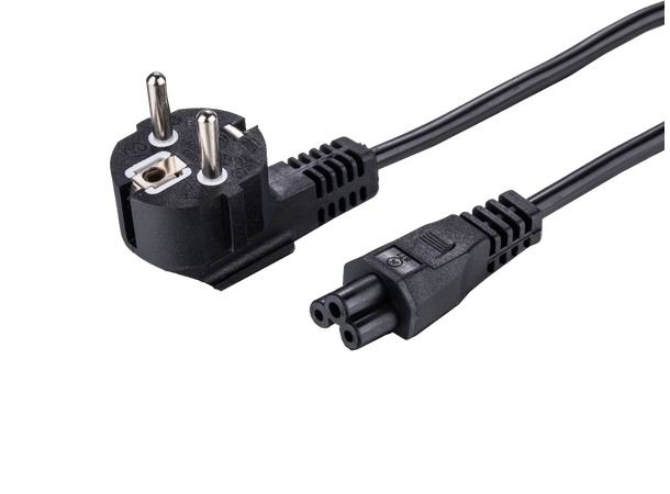 LinkIT power cable CEE 7/7 - C5 black 2m