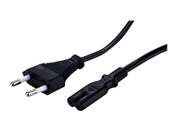 LinkIT power cable CEE 7/16 - C7 black 2m