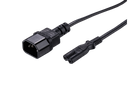 LinkIT power cable C14/C7 black 1m