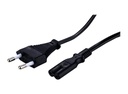 LinkIT power cable CEE7/16 - C7 black 1m