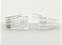 LinkIT Unshielded RJ45 plug & clear boot