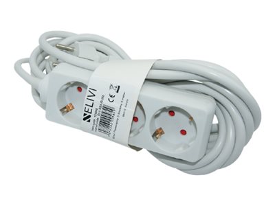 Elivi Power strip 3 outlets 5m