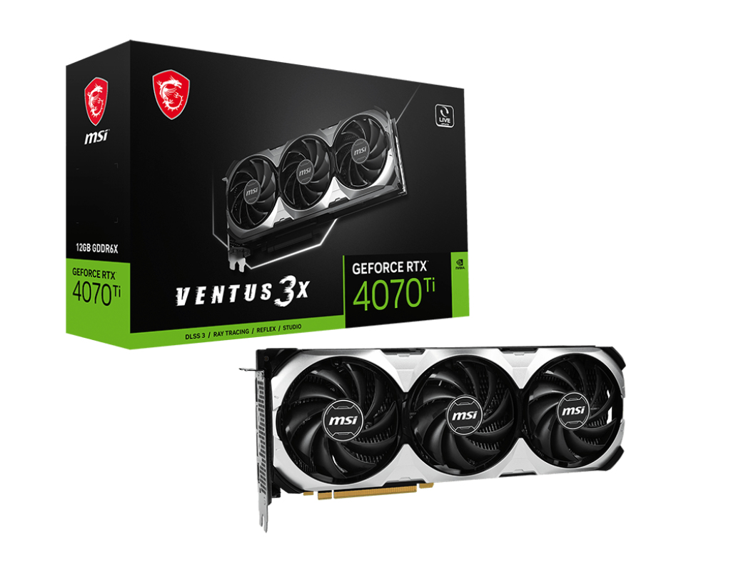 [NR]NVIDIA MSI GeForce RTX 4070 Ti VENTUS 3X 12G