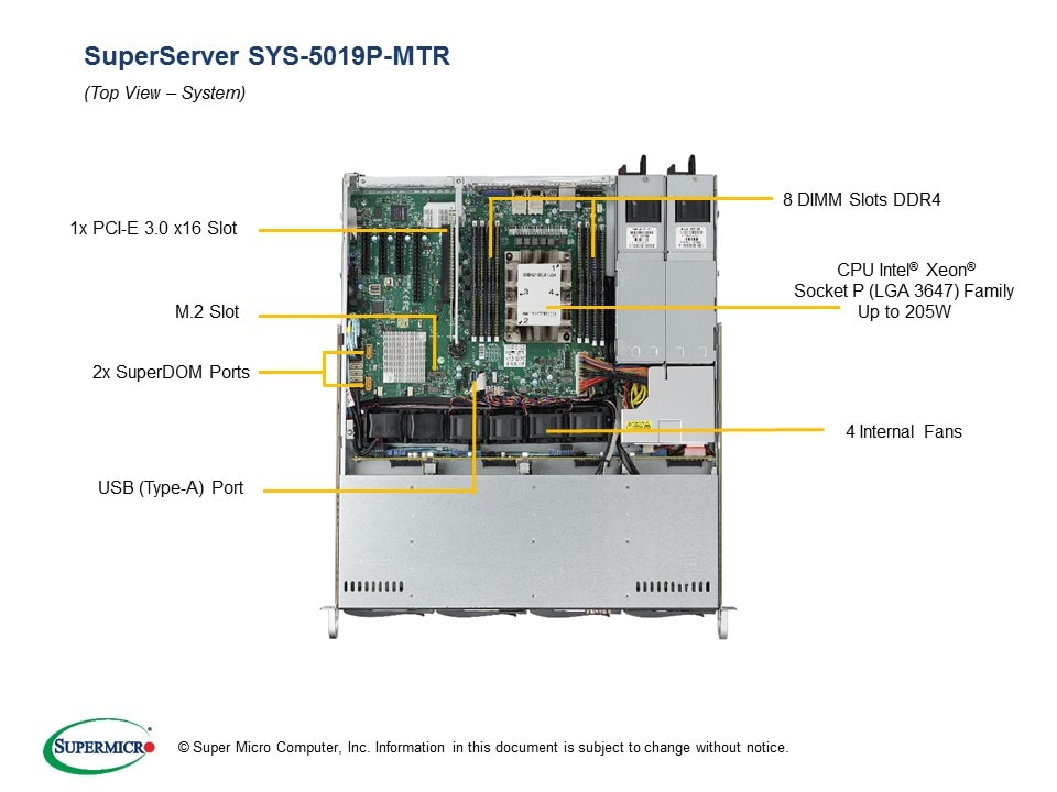 X11SPi-TF, 813MFTQC-R407CB