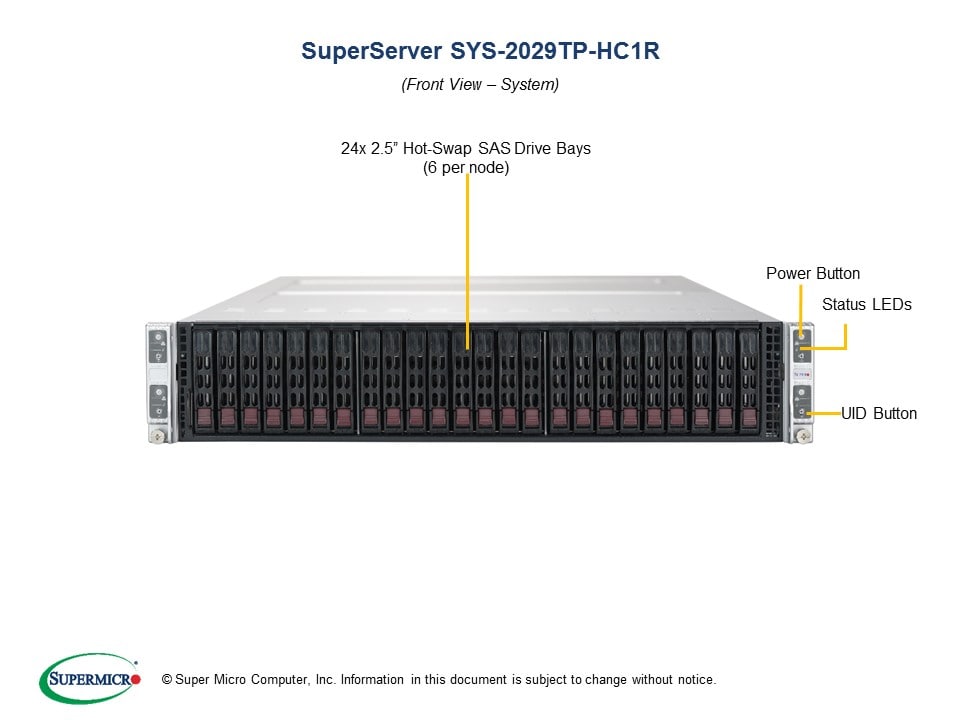 X11DPT-PS, CSV-217HQ+-R2K20BP3, BPN-ADP-S3108L-H6IRP, SIOM