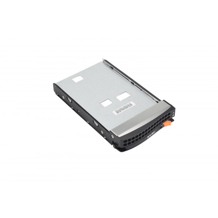 Black Gen-5 3.5-to-2.5 NVMe Drive Tray, Orange Tab