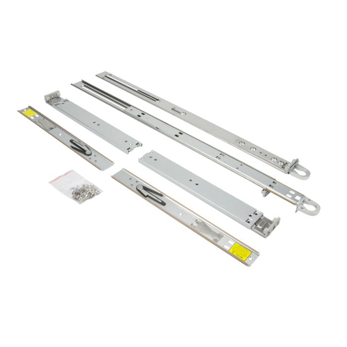 RAIL SET, QUICK/QUICK, FOR 1U 17.2"W SC815