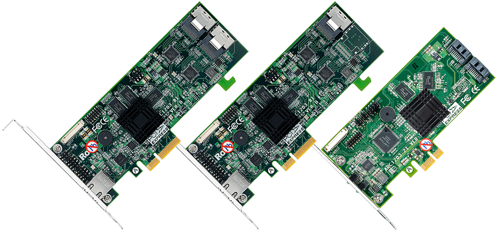 ARECA 1203-8I 8port 6Gb/s SATA PCIe 2.0 x4, RAID