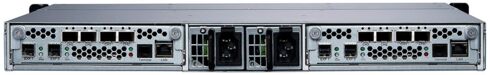 ARECEA 1U dual RAID Head, 8x16Gb/s FC