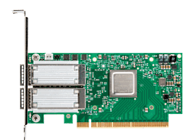 Standard Low-profile Mellanox 100GbE card with 2 QSFP28 ports