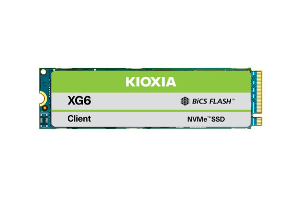 Kioxia XG6 1TB NVMe M.2 22x80mm <1DWPD