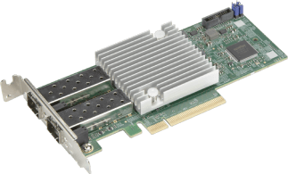 Standard PCIe 4.0 x8 dual port 25GbE withSFP28basedonInt