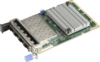 AIOM Quad-Port 10GbE SFP+,based on Intel XL710-BM1 W/0.5