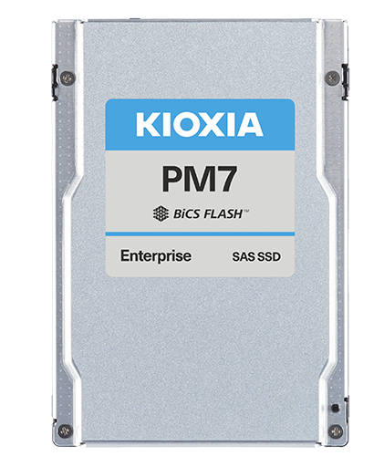 Kioxia PM7-R 3.84TB SAS 24Gb/s 2.5" 15mm SCEF 1DWPD SIE