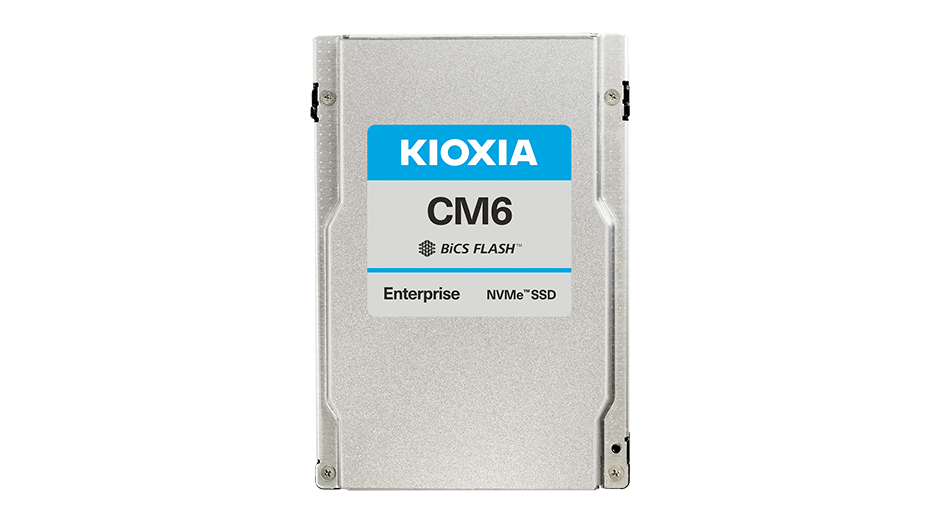 Kioxia CM6-V 12.8TB NVMe PCIe4x4 2x2 2.5" 15mm SIE 3DWPD  5Y