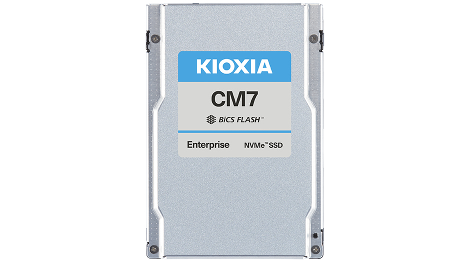 Kioxia CM7-R 7.68TB NVMe PCIe 5x4 2.5" 15mm SIE 1DWPD,HF