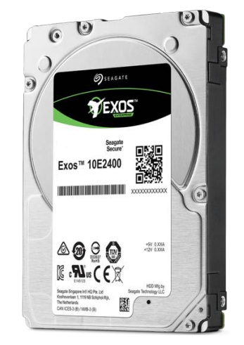 Seagate 2.5" 2.4TB, 10K RPM, SAS 12Gb/s, 256MB, 512E/4kN