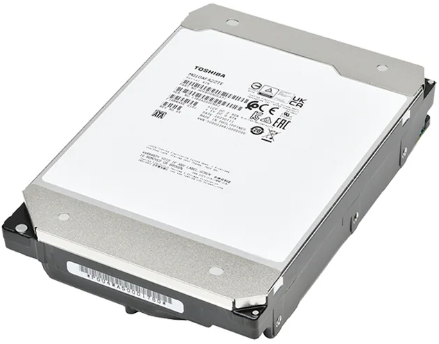 Toshiba 3.5" 22TB SAS 12Gb/s 7.2K RPM 512MiB 512e/4kn