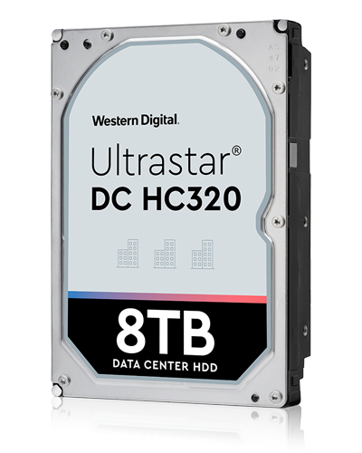 HGST WD 3.5" 8TB SAS 12Gb/s 7.2K RPM 256M 0B36399 4Kn SE