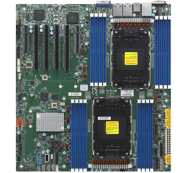 X13 Mainstream DP MB with 16DIMM DDR5,BCM5720, AST2600,