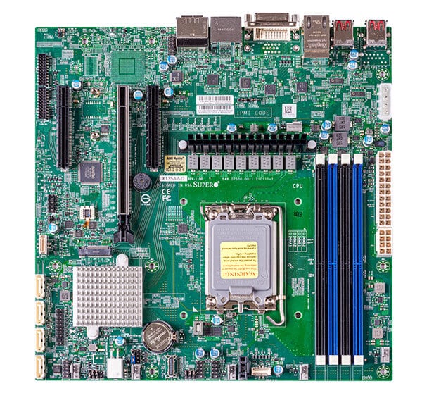 X13SAZ-Q,Micro ATX,Alder Lake-S,Q670E,LGA1700,1 PCIe 5.0