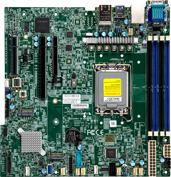 X13 Server MicroATX,Catlow,UP,RPL-E Xeon E,LGA1700,C266