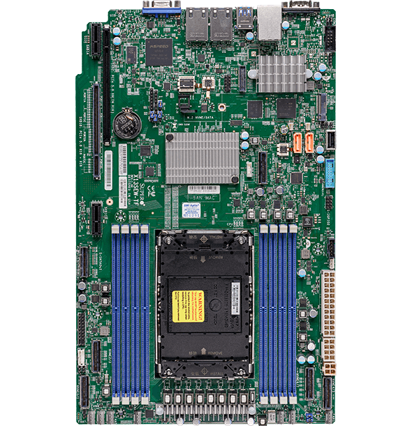 Sapphire Rapids-SP (LGA-4677-E) SKT-E + EBG PCH, 8x DDR5