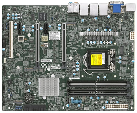 X12SAE-5, ATX, LGA1200, Intel W580 Chipset, 4x DIMM/ECC