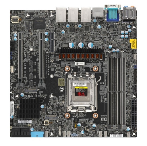 [MBD-H13SAE-MF-O] Workstation, Micro-ATX, AMD Ryzen(Zen4), LGA1718, 2 PCI