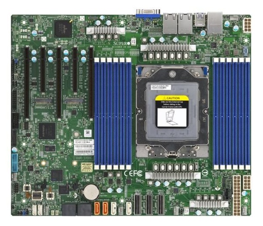 [MBD-H13SSL-N-B] H13 AMD EPYC UP platform with socket SP5 CPU, SoC, 12x