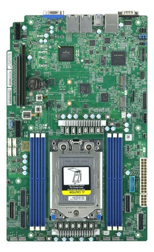 [MBD-H13SVW-N-O] H13 AMD EPYC UP WIO platform with socket SP6 CPU, SoC, 6