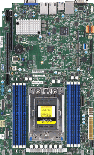 [MBD-H12SSW-NT-O] H12 AMD UP platform with EPYC SP3 RomeCPU,SoC,8DIMM DDR4