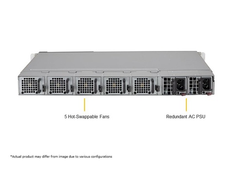 [SYS-110P-FRN2T] Ice Lake SP, 1U/UP/AC, CSE-515M-R804 + X12SPW-TF-001