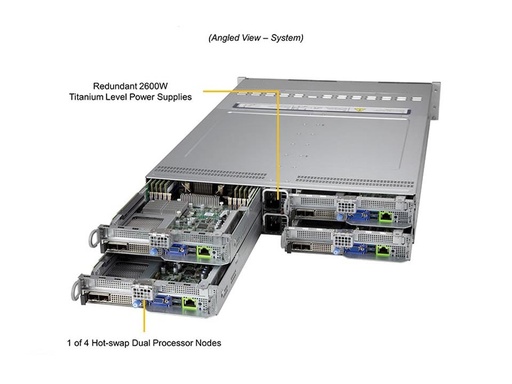 [SYS-620BT-HNC8R] X12DPT-B6, CSE-827BQ-R2K60P, SCC-F6N6T-B1, SCC-B8SB80-B1