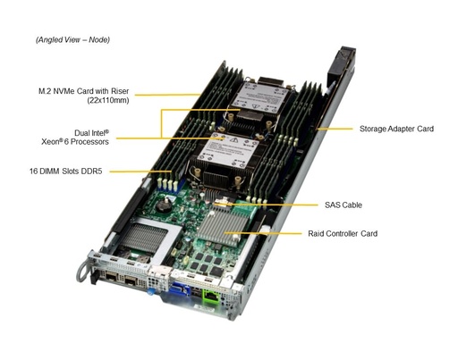 [SYS-222BT-HNC9R] [NR]X14DBT-B,CSE-217BQ2-R3K60P,SCC-P6N6SGH-B1,AOC-S3908L