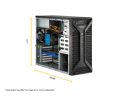 [SYS-530A-IL] SuperWorkstation (X12SAE-5, CSE-735D4-668B), RoHS