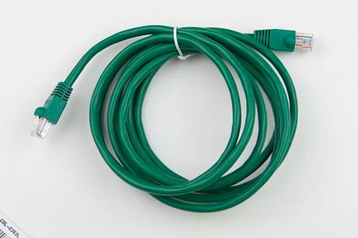 [CBL-0361L] RJ45 C5E 8ft Green With Cover