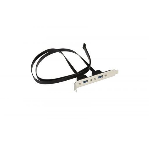 [CBL-CUSB-0835] USB 3.1 B KEY TO USB 3.0A Female x2,55CM,30AWG,RoHS