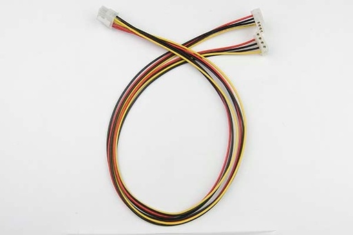 [CBL-PWEX-0652] 8 Pin Female to 2x RA(Right Angle) Big 4 Pin Female Power