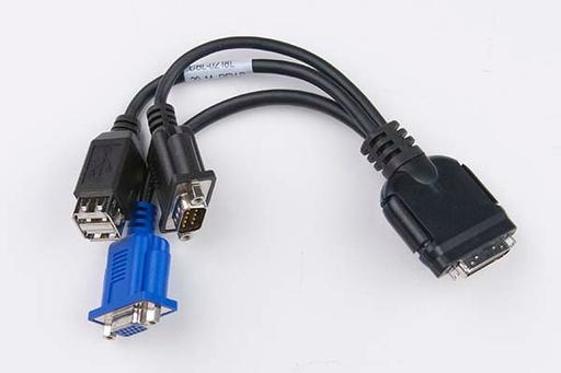 [CBL-0218L] 11.5CM KVM/SUVI 36PIN TO 9PIN/15PIN/2USB