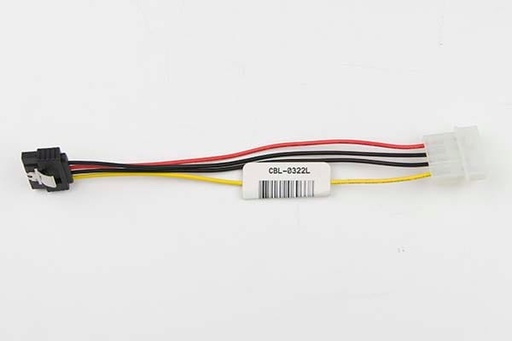 [CBL-0322L] 15CM SATA POWER CABLE WITH LOCKING LATCH